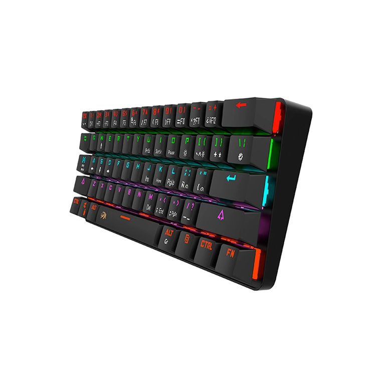 Teclado Netmak NM-Dominate Mecanico Retroiluminado Negro Art.NM-DOMINATE